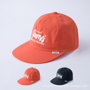 Printing 100% Polyester 5 panel Sport Cap